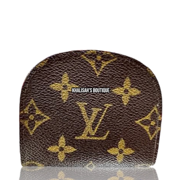 Very Rare! LOUIS VUITTON Collectible Wallet Coin Case LV Monogram Compact Holder - Picture 4 of 11